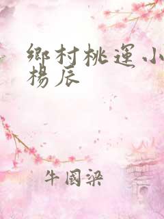乡村桃运小神医杨辰