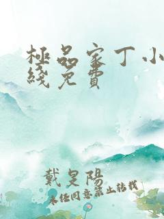 极品家丁小说在线免费