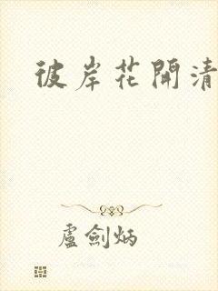 彼岸花开清穿