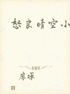 怒良晴空小说