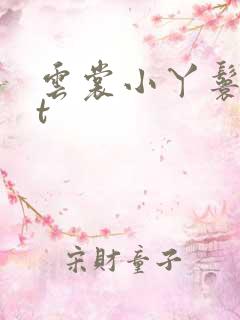 云裳小丫鬟txt