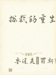 总裁的重生娇妻