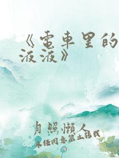 《电车里的日日液液》