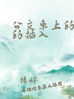 公交车上的狠狠的插入