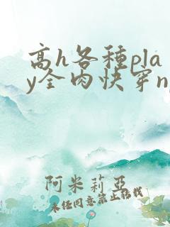 高h各种play全肉快穿np