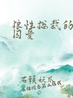 狼性总裁的地下囚爱