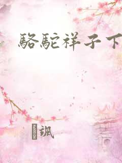 骆驼祥子下载