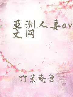 亚洲人妻av中文网