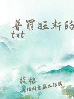 普罗旺斯的一年txt