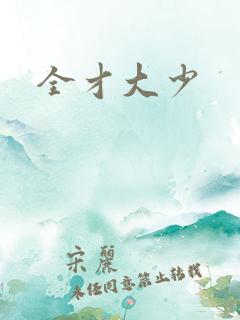 全才大少
