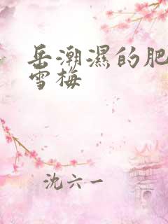 岳潮湿的肥厚李雪梅