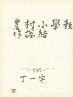 农村小学教研工作总结