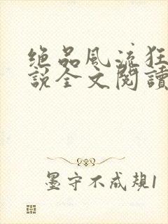 绝品风流狂医小说全文阅读