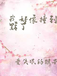 我好像撞到你的点了