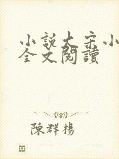 小说大宋小郎中全文阅读