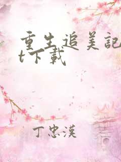重生追美记txt下载