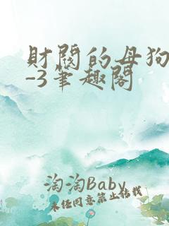 财阀的母狗们1-3笔趣阁