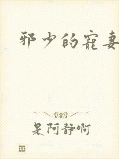邪少的宠妻