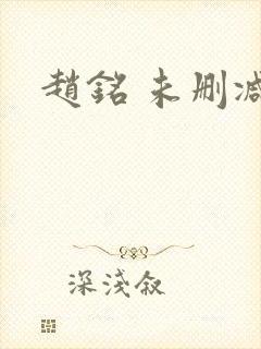 赵铭 未删减