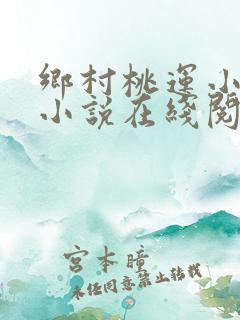 乡村桃运小神医小说在线阅读全文
