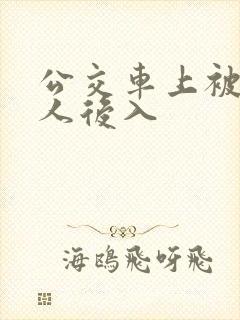 公交车上被陌生人后入