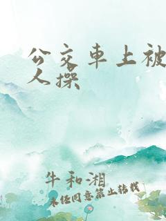 公交车上被陌生人操