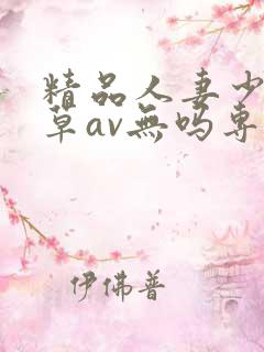 精品人妻少妇嫩草av无吗专区