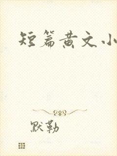 短篇黄文小说h