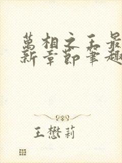 万相之王最新更新章节笔趣