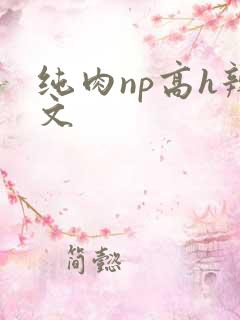纯肉np高h辣文