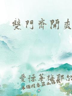 双门齐开爽死啦
