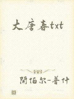 大唐春txt