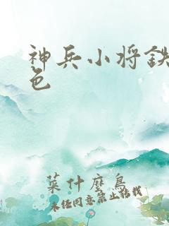 神兵小将铁心填色