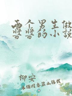 两个男生做酿酿酱酱的小说
