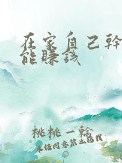 在家自己干什么能赚钱
