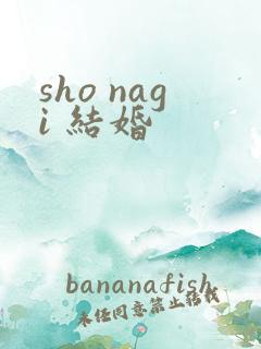 sho nagi 结婚