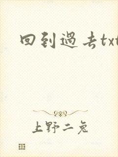 回到过去txt