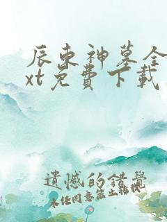 辰东神墓全本txt免费下载