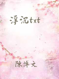 浮沉txt