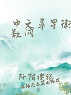 中文寻星卫星参数网