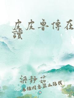 皮皮鲁传在线阅读