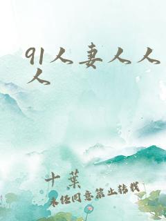 91人妻人人妻人