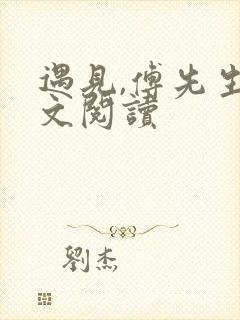 遇见,傅先生全文阅读