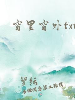 窗里窗外txt