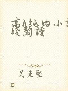 高h纯肉小说在线阅读