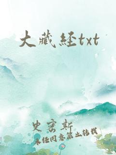 大藏经txt