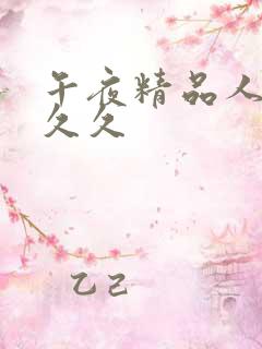 午夜精品人妻久久久
