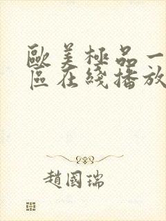 欧美极品一区二区在线播放