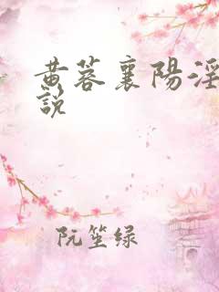 黄蓉襄阳淫史小说