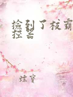 捡到了校霸的遥控器